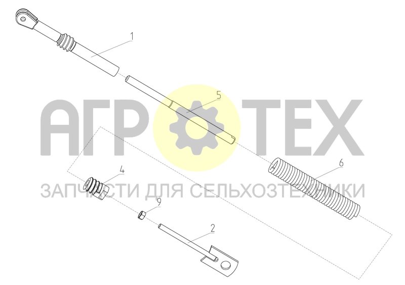 Чертеж Пружина натяжения (РСМ-10.01.22.120А)